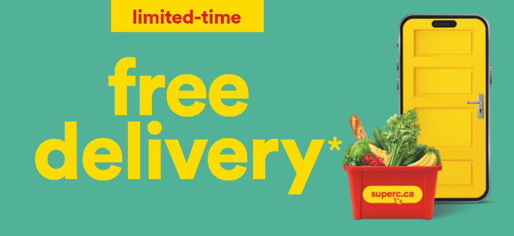 Enjoy free delivery for a limited-time