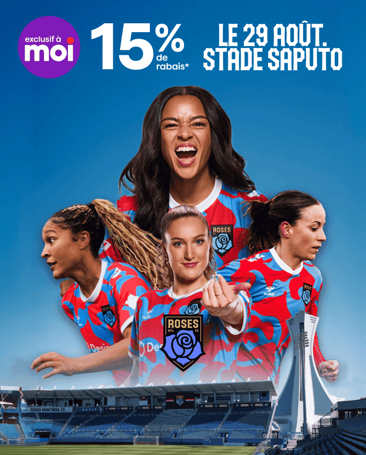 Profite de 15% de rabais sur les tickets pour le match des Roses