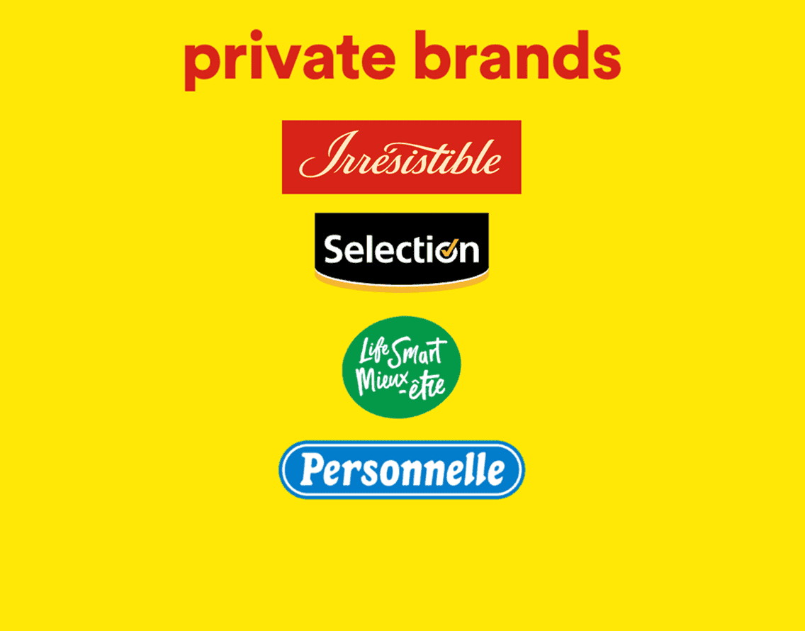 Discover our private brands