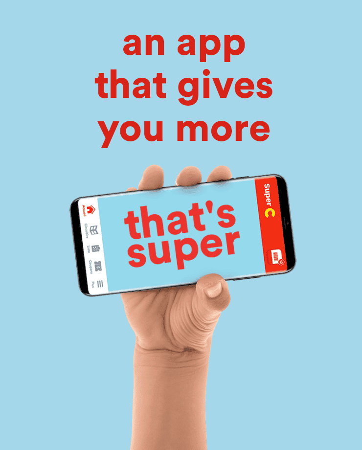 An app that gives you more, that's super.