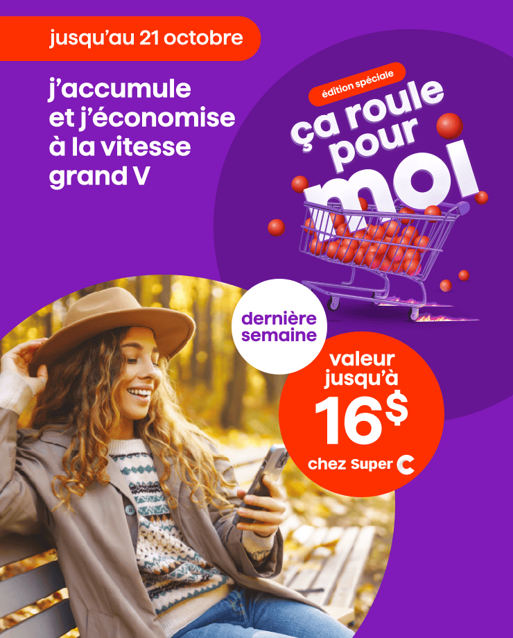 J'accumule et j'économise à la vitesse grand V.