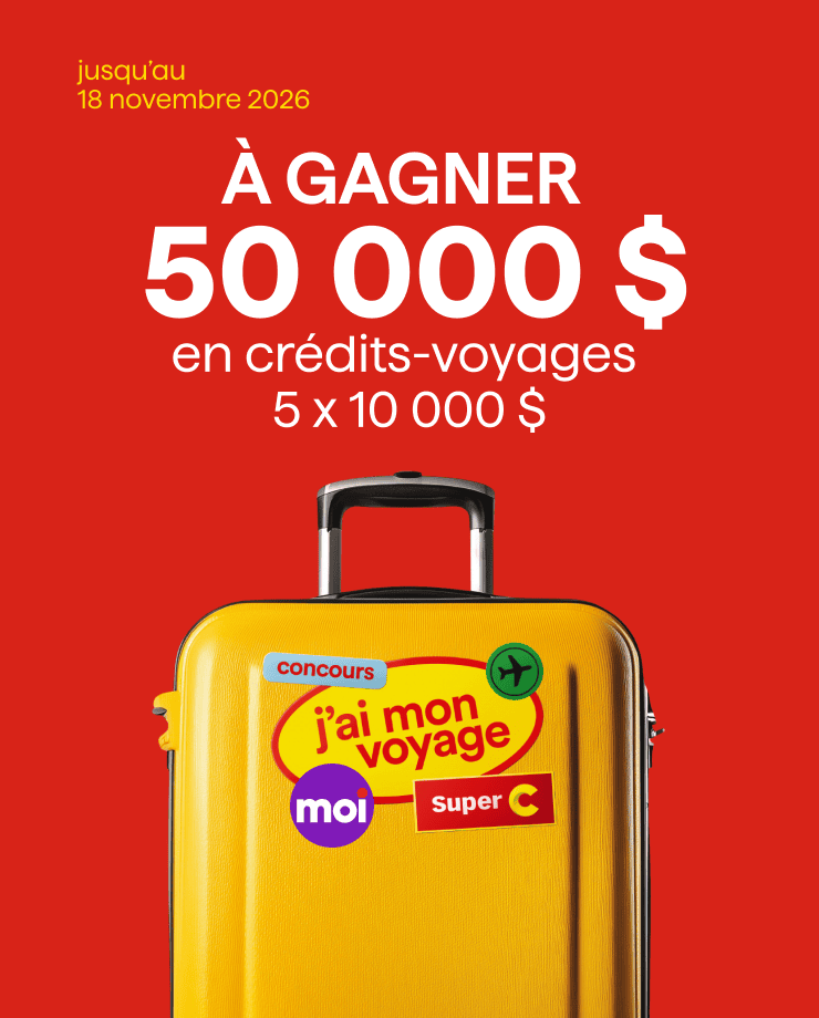 Concours j'ai mon voyage