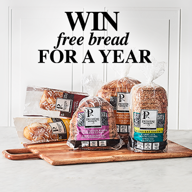 Win free bread from Première Moisson for a year