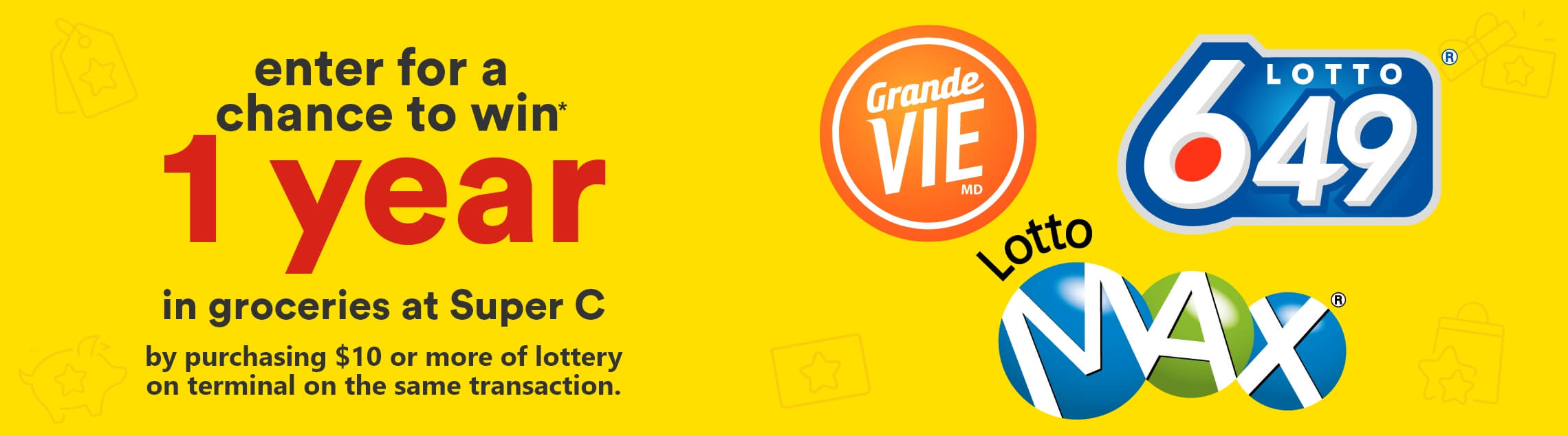 Win Groceries for a Year Contest