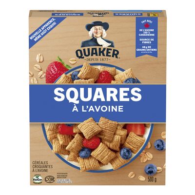 Produit: Céréales d'avoine, Squares