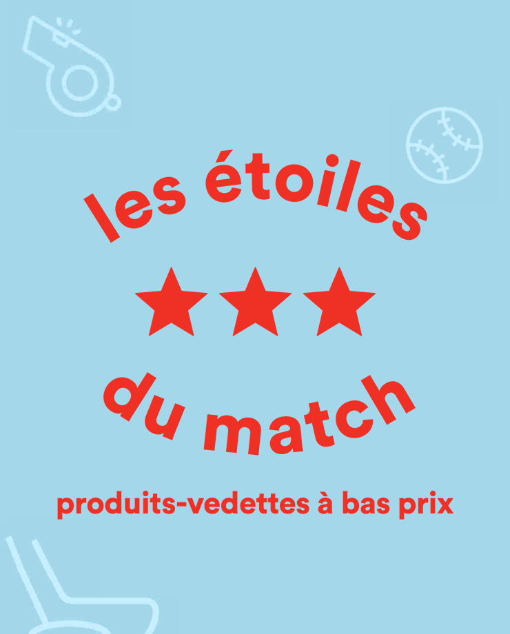 Découvrez les étoiles du match
