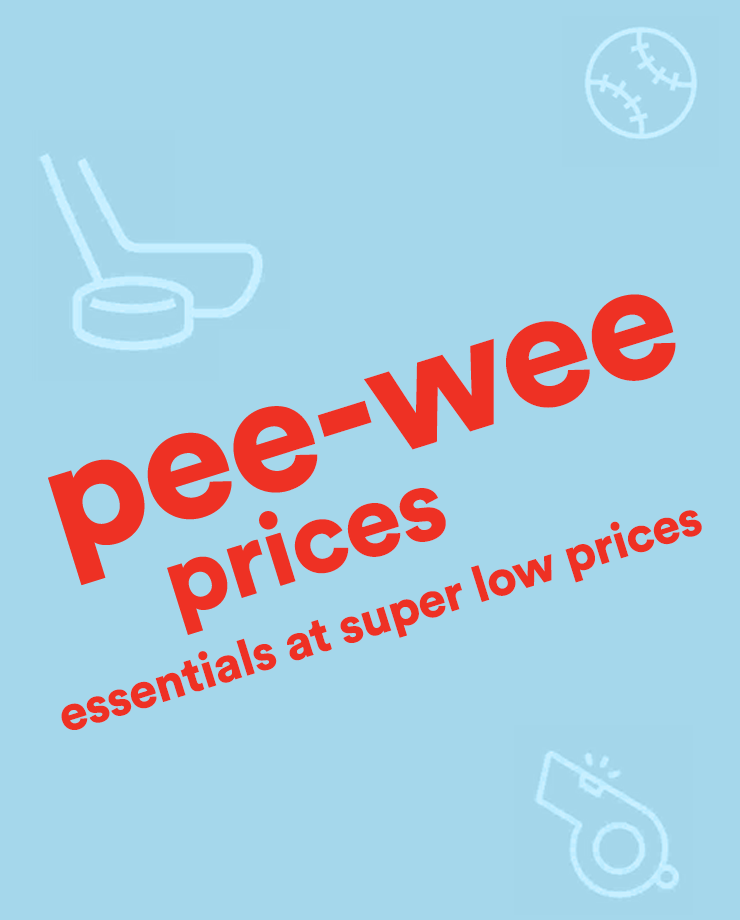 Découvrez les prix pee-wee